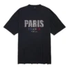 Paris Strass Tişört Elbise “Siyah” 777750TRVL71000