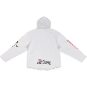 Paris Upside Down Kapüşonlu Oversized “Beyaz” 698156TMVD19000 Paris Upside Down Kapüşonlu Oversized “Beyaz” 698156TMVD19000