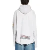 Paris Upside Down Kapüşonlu Oversized “Beyaz” 698156TMVD19000