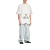 Paris Upside Down Tişört Oversized “Beyaz” 698811TMVC9900