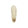 Paris Yüksek Bilekli Sneaker “Bej Deri ve Bej Kauçuk” 688752W3RCA9090