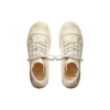Paris Yüksek Bilekli Sneaker “Beyaz Yıpranmış Pamuk ve Grafitli Beyaz Kauçuk” 688752W3RR49010