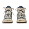 Paris Yüksek Bilekli Sneaker “Mavi Yıpranmış Denim ve Kauçuk” 688756W3RCL4090