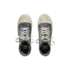 Paris Yüksek Bilekli Sneaker “Mavi Yıpranmış Denim ve Kauçuk” 688756W3RCL4090