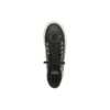 Paris Yüksek Bilekli Sneaker “Siyah Deri ve Beyaz Kauçuk” 688756W3RCA1090