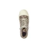 Paris Yüksek Bilekli Sneaker “Tan BB Monogram Pamuk ve Beyaz Kauçuk” 688756W3RQ12298