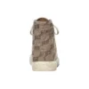 Paris Yüksek Bilekli Sneaker “Tan BB Monogram Pamuk ve Beyaz Kauçuk” 688756W3RQ12298