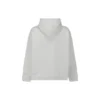 PDF Logo Büyük Boy Popover Kapüşonlu Sweatshirt “Off White” 674986TLVF89016