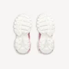 Pembe/beyaz renkli, şablon logolu kadın Track sneaker’ı