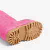 Pembe renkli kadınlar için charm/anahtarlık mini Alaska çizmeleri Pembe renkli kadınlar için charm/anahtarlık mini Alaska çizmeleri