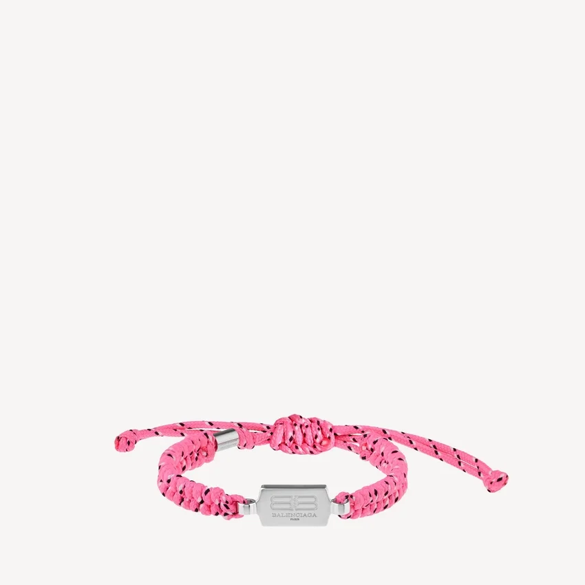 Pembe/siyah/beyaz/parlak gümüş renkli Saint-Germain dantel bileklik Pembe/siyah/beyaz/parlak gümüş renkli Saint-Germain dantel bileklik