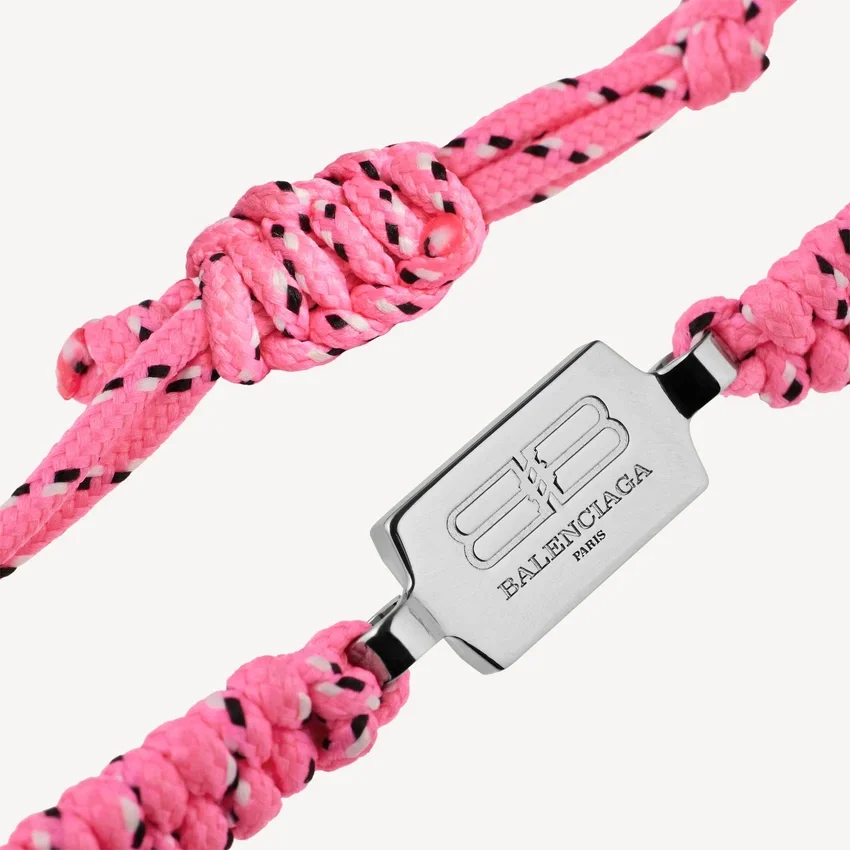 Pembe/siyah/beyaz/parlak gümüş renkli Saint-Germain dantel bileklik Pembe/siyah/beyaz/parlak gümüş renkli Saint-Germain dantel bileklik