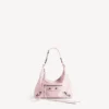 Petal pembe renkli kadın City hobo çanta (küçük) Petal pembe renkli kadın City hobo çanta (küçük)