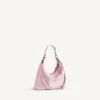Petal pembe renkli kadın City hobo çanta (küçük) Petal pembe renkli kadın City hobo çanta (küçük)