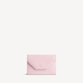 Petal pembe renkli kadın zarf tipi mini cüzdan