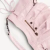 Petal pembe renkli kadınlar için küçük Le City kova çanta Petal pembe renkli kadınlar için küçük Le City kova çanta