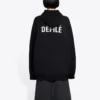 Polar Kapüşonlu Sweatshirt Siyah 641529TJVE51000