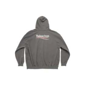 Political Campaign Geniş Kesim Kapüşonlu Sweatshirt “Gri” 620973TNVG6 Political Campaign Geniş Kesim Kapüşonlu Sweatshirt “Gri” 620973TNVG6