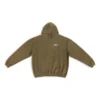 Political Campaign Geniş Kesim Kapüşonlu Sweatshirt “Khaki” 620973TKVI92463