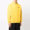 Political Campaign Kapüşonlu Sweatshirt Orta Kesim “Sarı” 600583TKVI97442