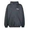 Political Campaign Kapüşonlular Sweatshirt “Gri” 620973TKVI91366