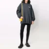 Political Campaign Kapüşonlular Sweatshirt “Gri” 620973TKVI91366