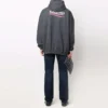 Political Campaign Kapüşonlular Sweatshirt “Gri” 620973TKVI91366