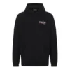 Political Campaign Kapüşonlular Sweatshirt Orta Kesim “Siyah” 600583TKVI91070