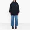 Political Campaign Kapüşonlular Sweatshirt Siyah 570792TBV141000