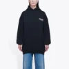 Political Campaign Kapüşonlular Sweatshirt Siyah 570792TBV141000