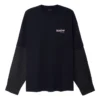 Political Campaign Katmanlı Tişört Oversized “Siyah” 698631TKVJ19070