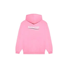Political Campaign Orta Kesim Kapüşonlular Sweatshirt “Pembe” 600583TJVD45713