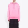 Political Campaign Orta Kesim Kapüşonlular Sweatshirt “Pembe” 600583TJVD45713