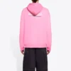 Political Campaign Orta Kesim Kapüşonlular Sweatshirt “Pembe” 600583TJVD45713