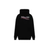 Political Campaign Orta Kesim Kapüşonlular Sweatshirt “Siyah” 578135TKVI91070