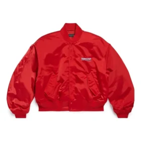 Political Campaign Varsity Ceket “Kırmızı” 763434TYD316460