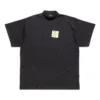 Post It Tişört Oversized “Washed Black” 739028TOVD41055