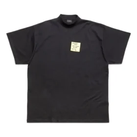 Post It Tişört Oversized “Washed Black” 739028TOVD41055