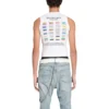 Pride 22 Tank Top “Beyaz Siyah” 698102TMVO40904