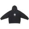 Pride Kapüşonlu Sweatshirt Boxy Fit “Siyah” 651799TMVO31070