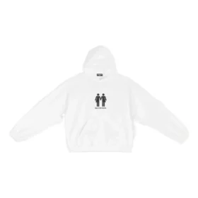 Pride Kapüşonlu Sweatshirt Geniş Kesim “Beyaz” 651799TMVO30904 Pride Kapüşonlu Sweatshirt Geniş Kesim “Beyaz” 651799TMVO30904