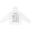 Pride Kapüşonlu Sweatshirt Geniş Kesim “Beyaz” 651799TMVO30904
