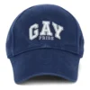 Pride Nakışlı Pamuklu Twill Beyzbol Şapkası “Mavi” 670810410B24000