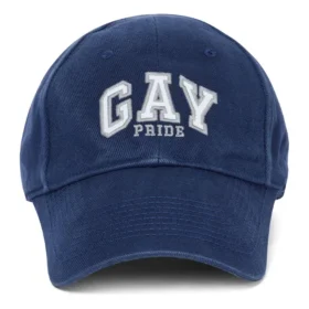 Pride Nakışlı Pamuklu Twill Beyzbol Şapkası “Mavi” 670810410B24000