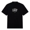 Pride Tişört Boxy Fit “Siyah” 651795TLV931000