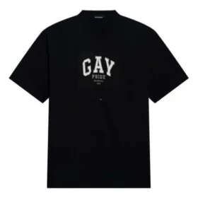 Pride Tişört Boxy Fit “Siyah” 651795TLV931000
