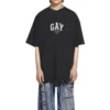 Pride Tişört Boxy Fit “Siyah” 651795TLV931000