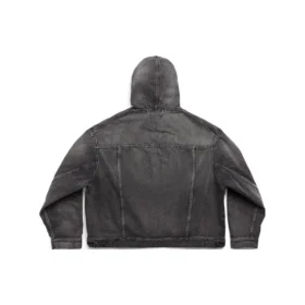 Pull-Over Ceket “Siyah Japon Denim” 719313TBP473340