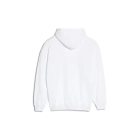 Rainbow Logo Kapüşonlu Sweatshirt Beyaz 570798TEV509044