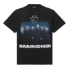 Rammstein Almanya Grubu Crossover Kısa Kollu Siyah 670943TLV511000
